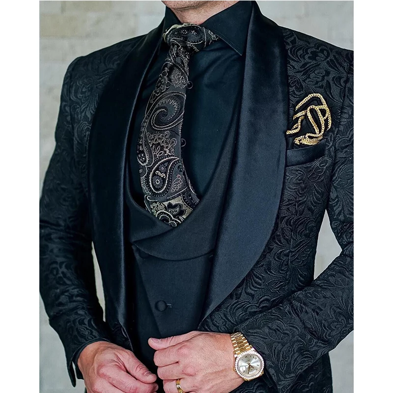 2022 Different Colors One Button  Shawl Lapel Groomsmen Best Man Suits Mens Wedding Suits Three Pieces Suits