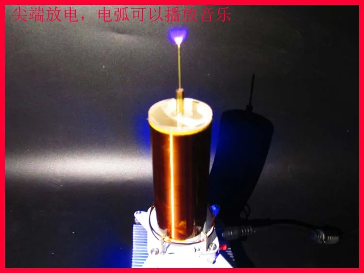 เพลงโรตารี่ Tesla อิเล็กทรอนิกส์ DIY Production Ion Windmill