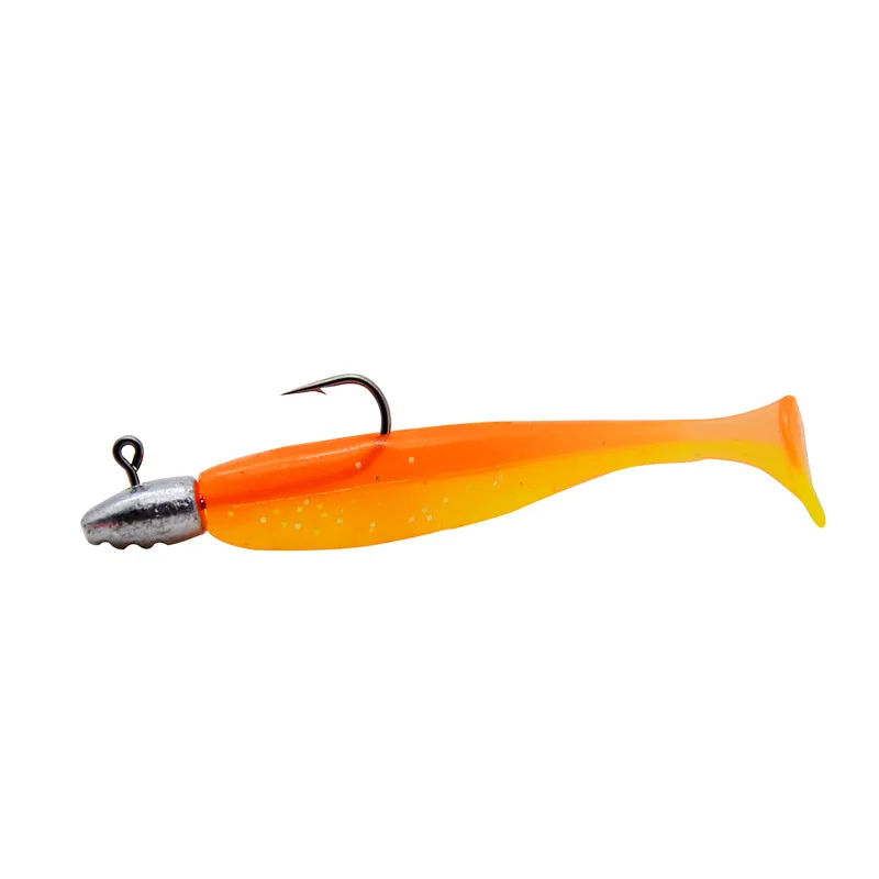 Cebo de pesca Ttail 5 cm con anzuelo jig head 2 g - imagen 5