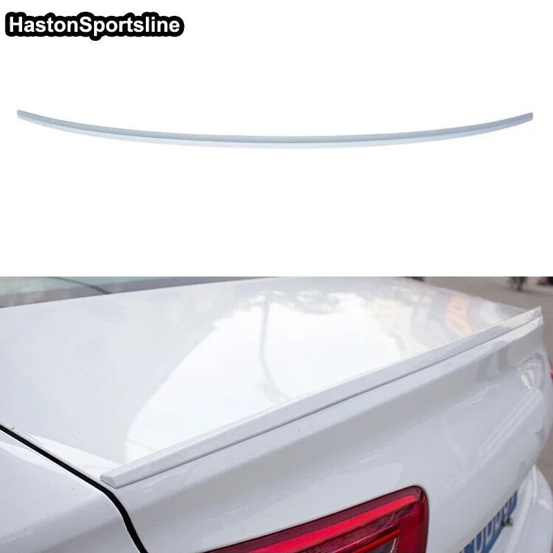 

For Audi A6 C7 C7.5 Unpainted Primer Rear Trunk Spoiler Car Wing 2012-2018