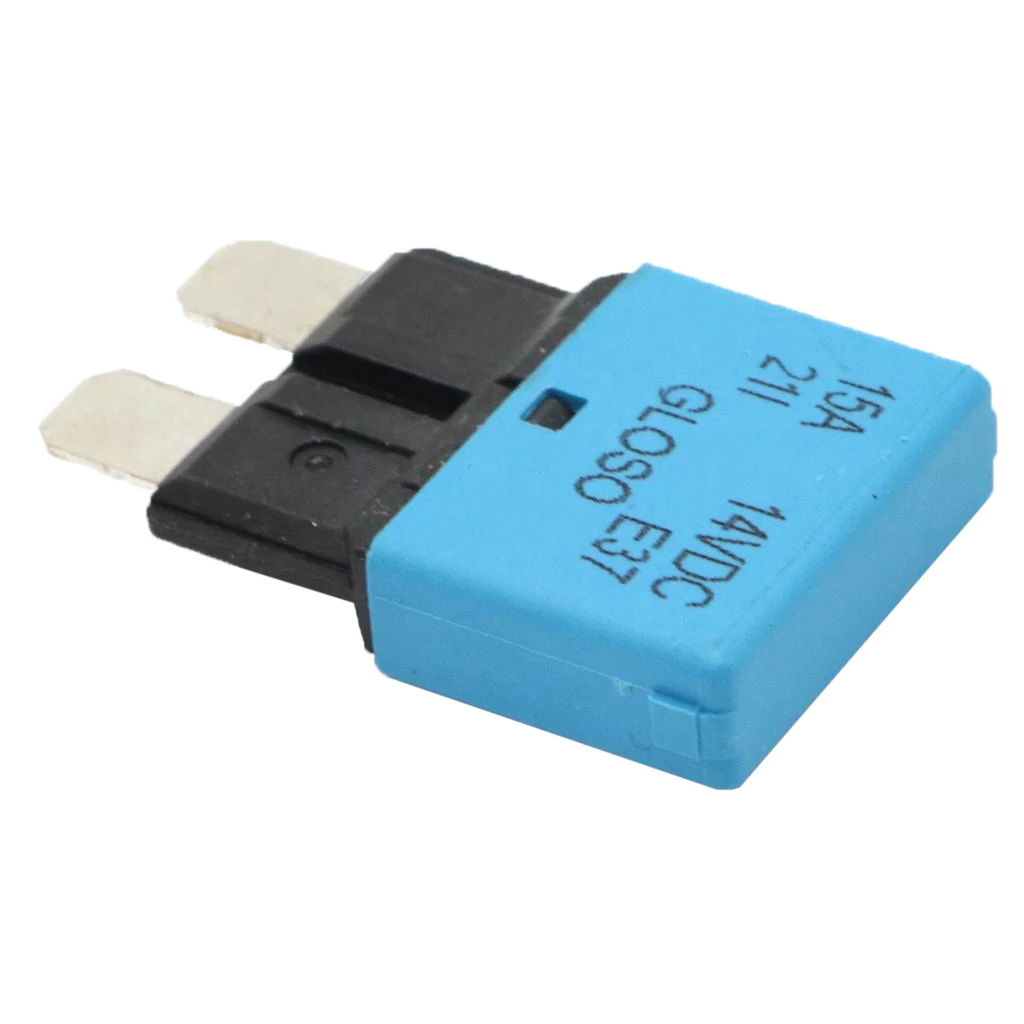 Automatic Resettable Fuse Blade Circuit Breaker Car Marine 15A 24V