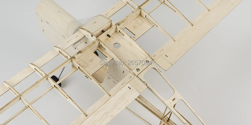 Balsawood RC Flugzeuge Modell Laser Cut Training Trainer T09 Aeromax 750mm Spannweite Balsa Baukasten Holzig keit Modell Holz Flugzeug – Detail 19