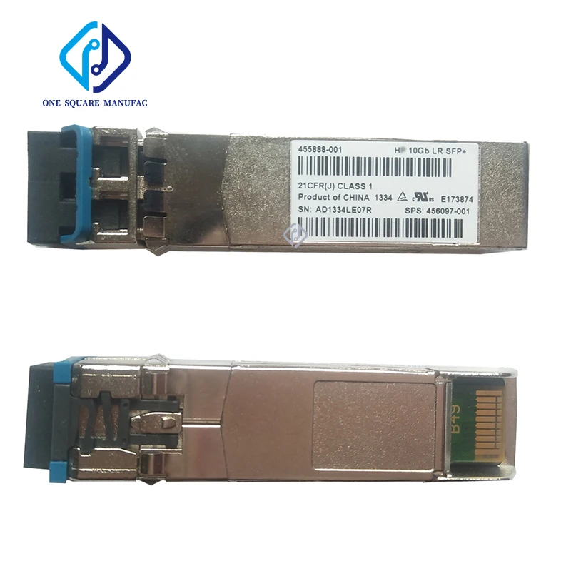 NEW Original 455886-B21 LR SM 455888-001 10G 10km 1310nm SR SFP+ Long Wave Fiber Optical Transceiver BladeSystem