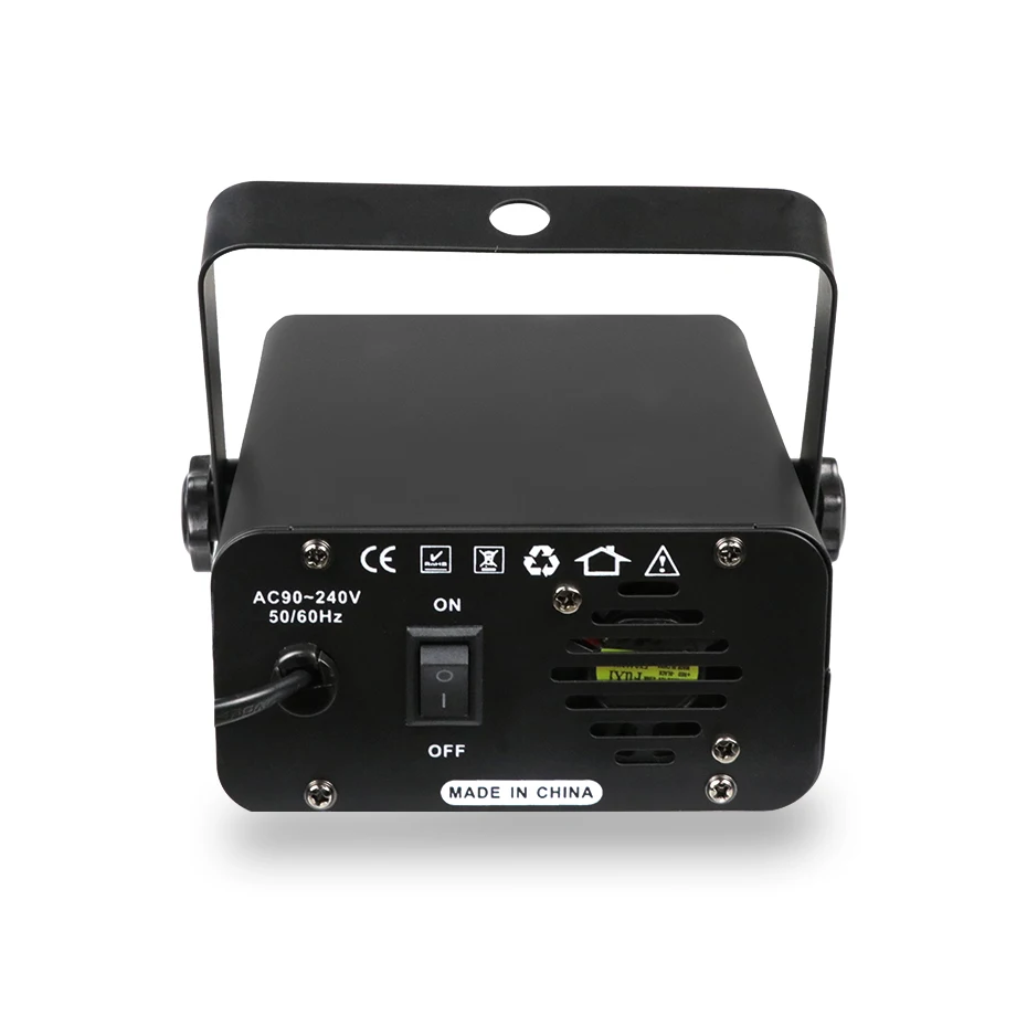 ALIEN Remote 16 Patterns RGB DJ Disco Laser Light Projector Party Christmas Wedding Holiday Sound Active Stage Lighting Effect