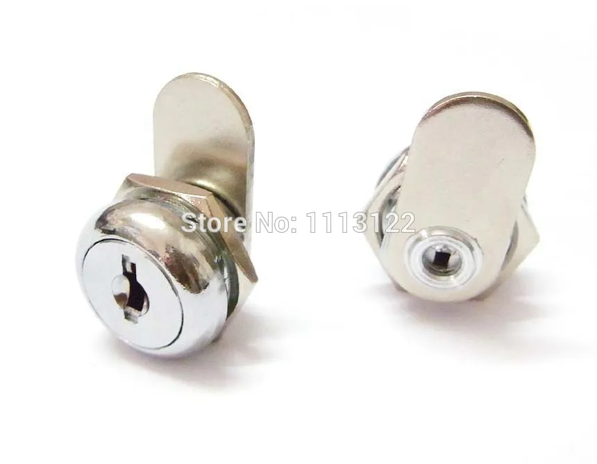 ML109-10 Small Mailbox Lock Acrylic Display Small Cabinet Door Cam Locks 19*10MM Small Furniture Cabinet Can Lock 1 PC