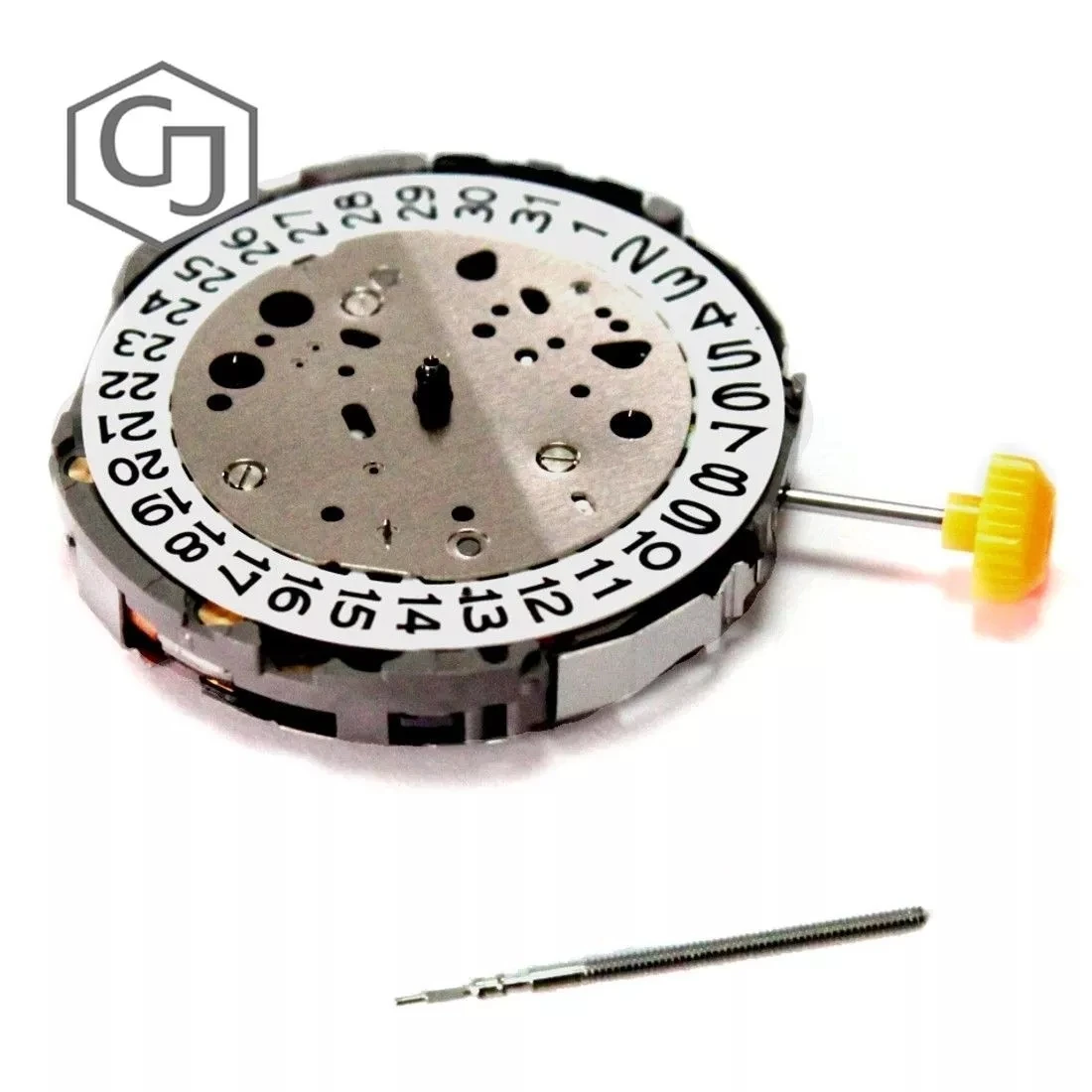 

Кварцевый часовой механизм MIYOTA JP25 с индикатором дня недели на 3-й позиции MO1058A