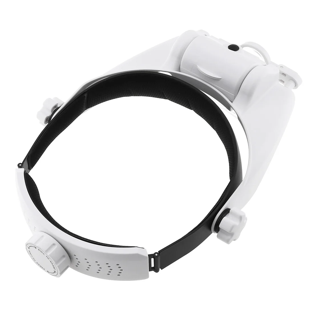 14.5X Headband Magnifier Eyeglass 15 Amplification Ratio Magnifi Glass Magnifying Lens  with 3 LED Light and 6 Lenses