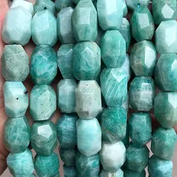 Natural Raw Material Freeform Faceted Quartzs Beads For Jewelry Making DIY Accessorries Bead Amazonite Citrines Rose Quaartzs