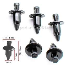 50/100 for Suzuki  GSXR 1300 1000 750 Honda Kawasaki Plastic Clips  Bike ATV & Quad Fenders & Covers 09409-06314-5PK 0940906314