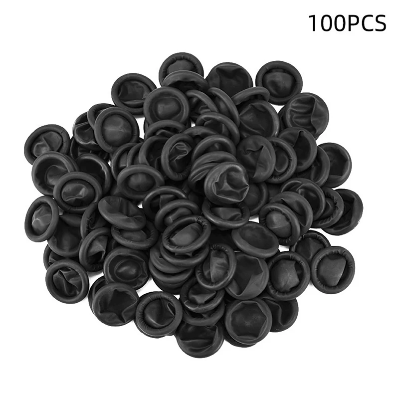 100pcs Black Disposable Tattoo Rotary Machine Tattoo Pen Grips Pen Holder Sleeves Tattoo Grips Cover Accessories for Rotary Pen