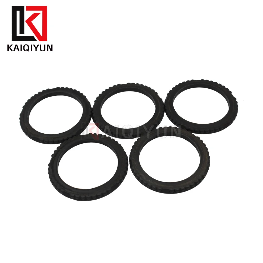 

5 Pcs Rubber Seal Circle Electronic Front Air Shock Ring Suspension Repair Kit For Benz-Mercedes W212 W218 2123200625 2123200325