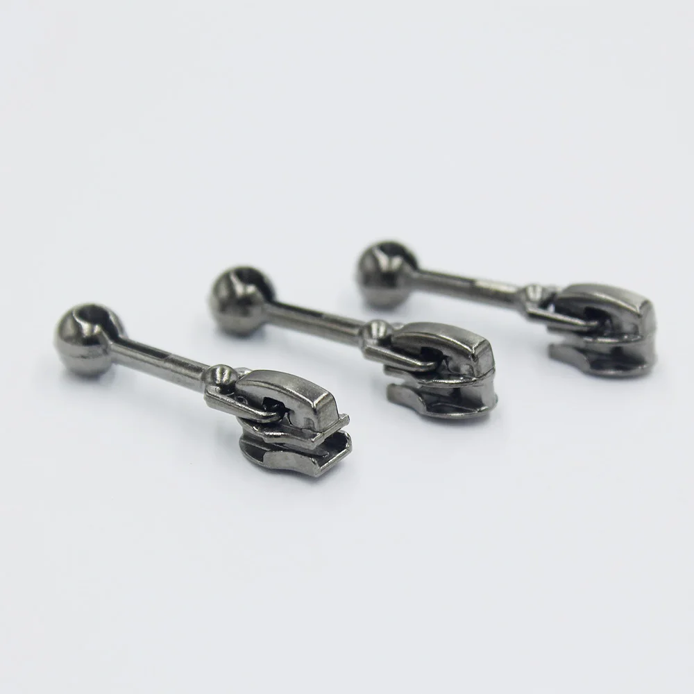 Металлические Слайдеры для водонепроницаемой молнии, застежка-молния для одежды, застежка-молния для обуви, заказной логотип, застежка-молния, комплект для ремонта куртки