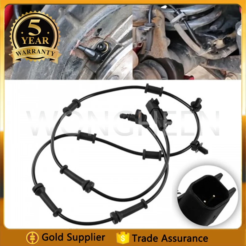 68003281AC Front Left Right ABS Wheel Speed Sensor For Jeep Wrangler JK 2007 2008-2018 52060156AD 68003281AA Car Accessories