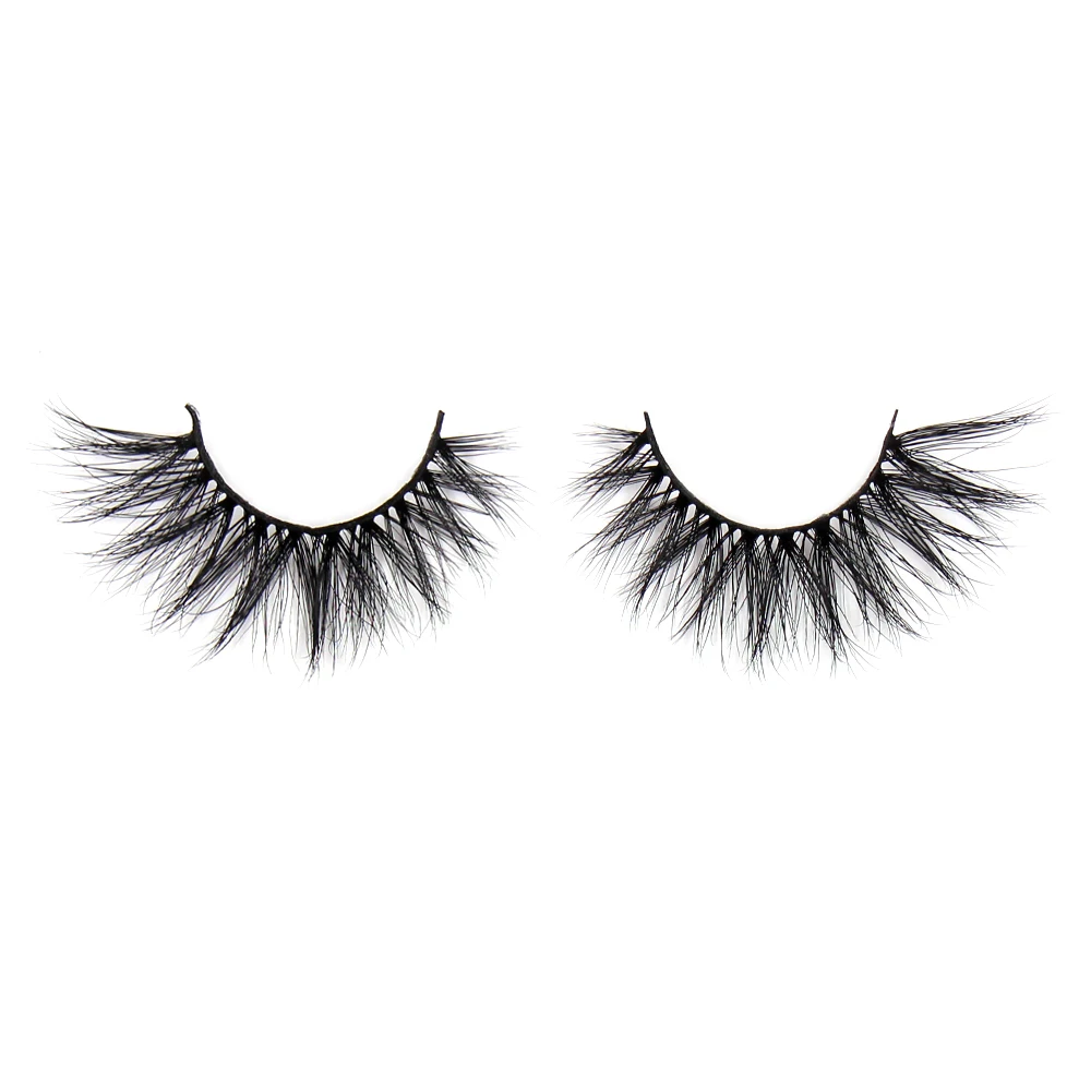 FOXESJI Eyelashes 3D Mink Lashes 100% Cruelty free Fluffy Wispy Long lasting Eye Lashes Mink Eyelashes Solt False Eyelashes K40