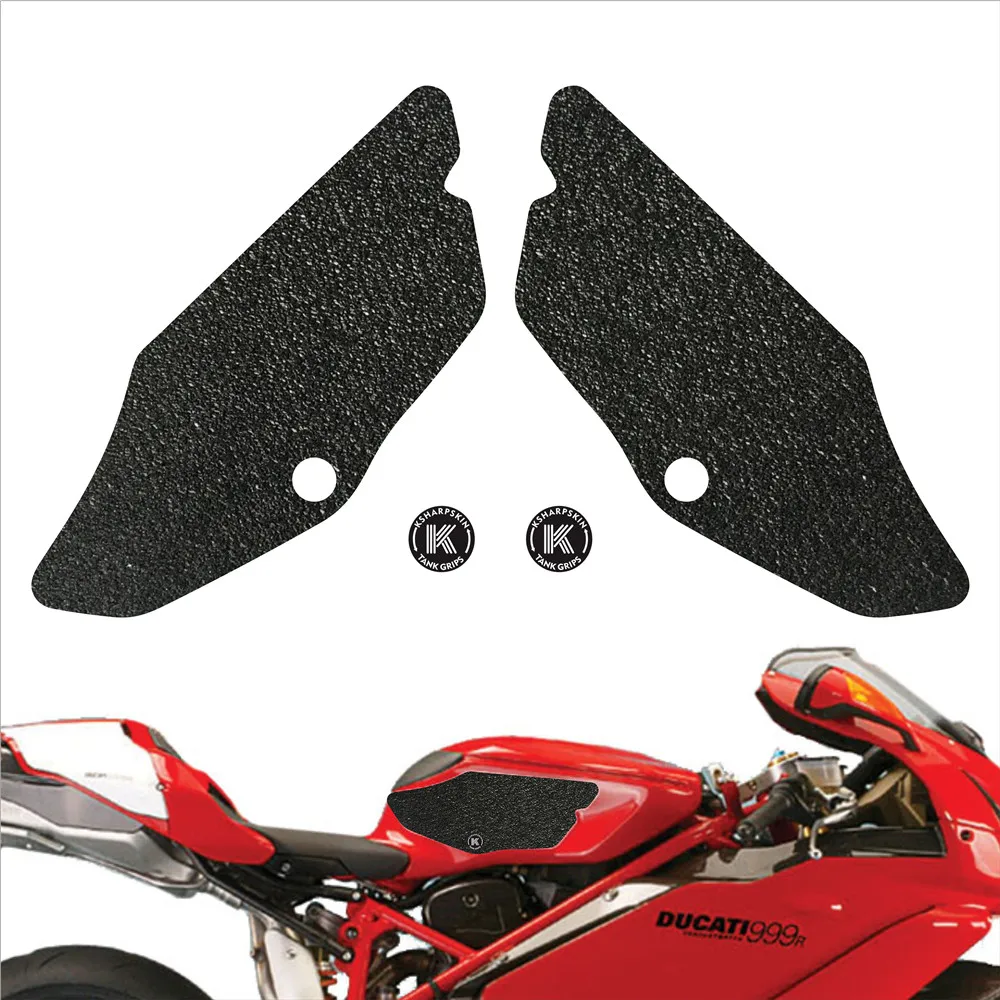 

Motorcycle fuel tank pad tank grip protection sticker KSHARPSKIN knee grip side applique for DUCATI 03-06 749 03-06 999