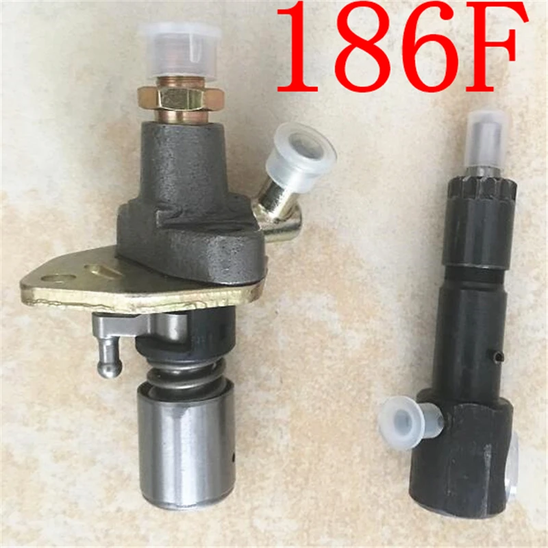 186F injection injector pump and nozzle sell suit for kipor kama diesel engine