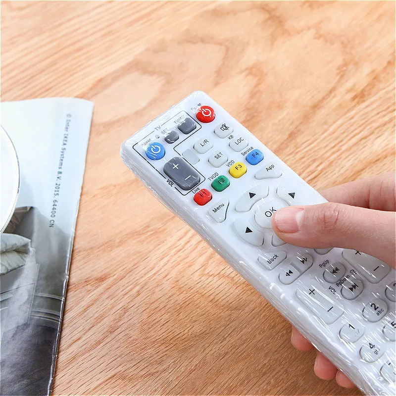 

New Remote Control Protector Cover Heat Shrink Film for TV Air-Conditioner Video Remote Control Waterproof Protective Dust Case