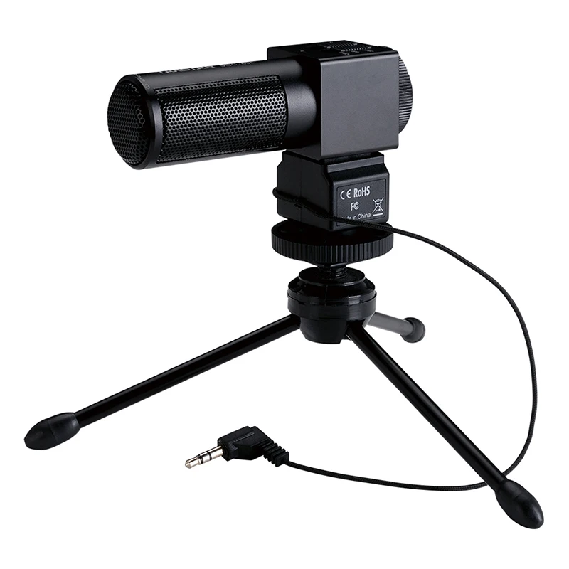 TAKSTAR  SGC-698 Photography Interview Microphone Condenser Camera Recording MIC with 3.5mm Output for Nikon Canon DSLR Camera