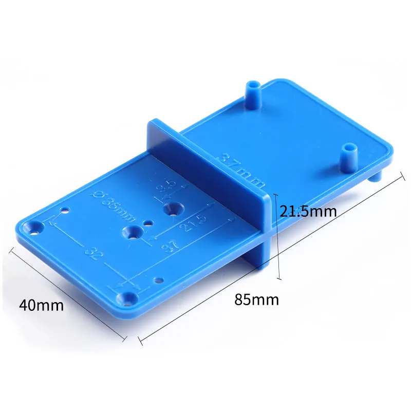 35mm 40mm Hinge Hole Drilling Guides For Woodworking Cabinet Doors Hinge Install DIY Tool Punch Hinge Drill Hole Opener Locators