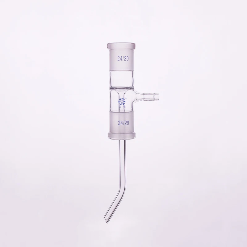 FAPE Straight Rotary vacuum receiver input tube, Joint 24/29, Receiver fittings, Borosilicate glass