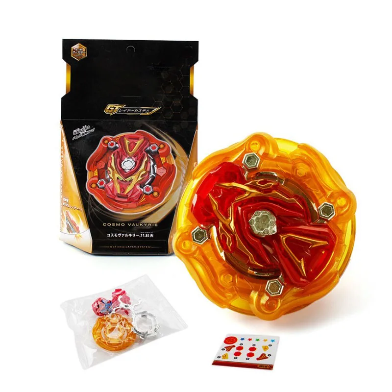 

B-X TOUPIE BURST BEYBLADE B-140 01 Cosmo Valkyrie 11 Eternal Ten With Launcher