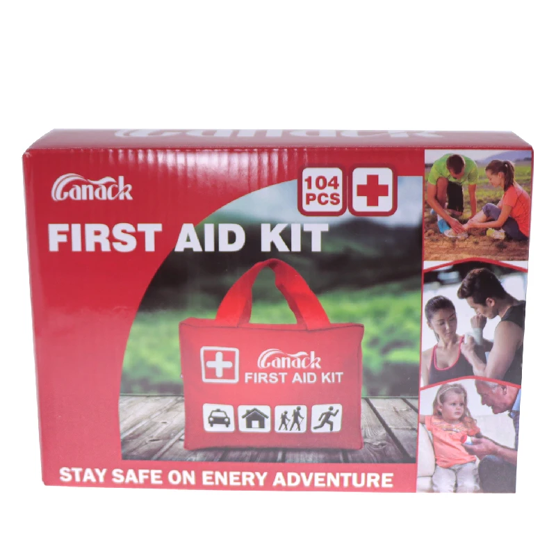 

Canack Portable First Aid Kit Waterproof For Hiking Camping Outdoor Travel Camping Medical Bags Rescue Treatment Survival Kits