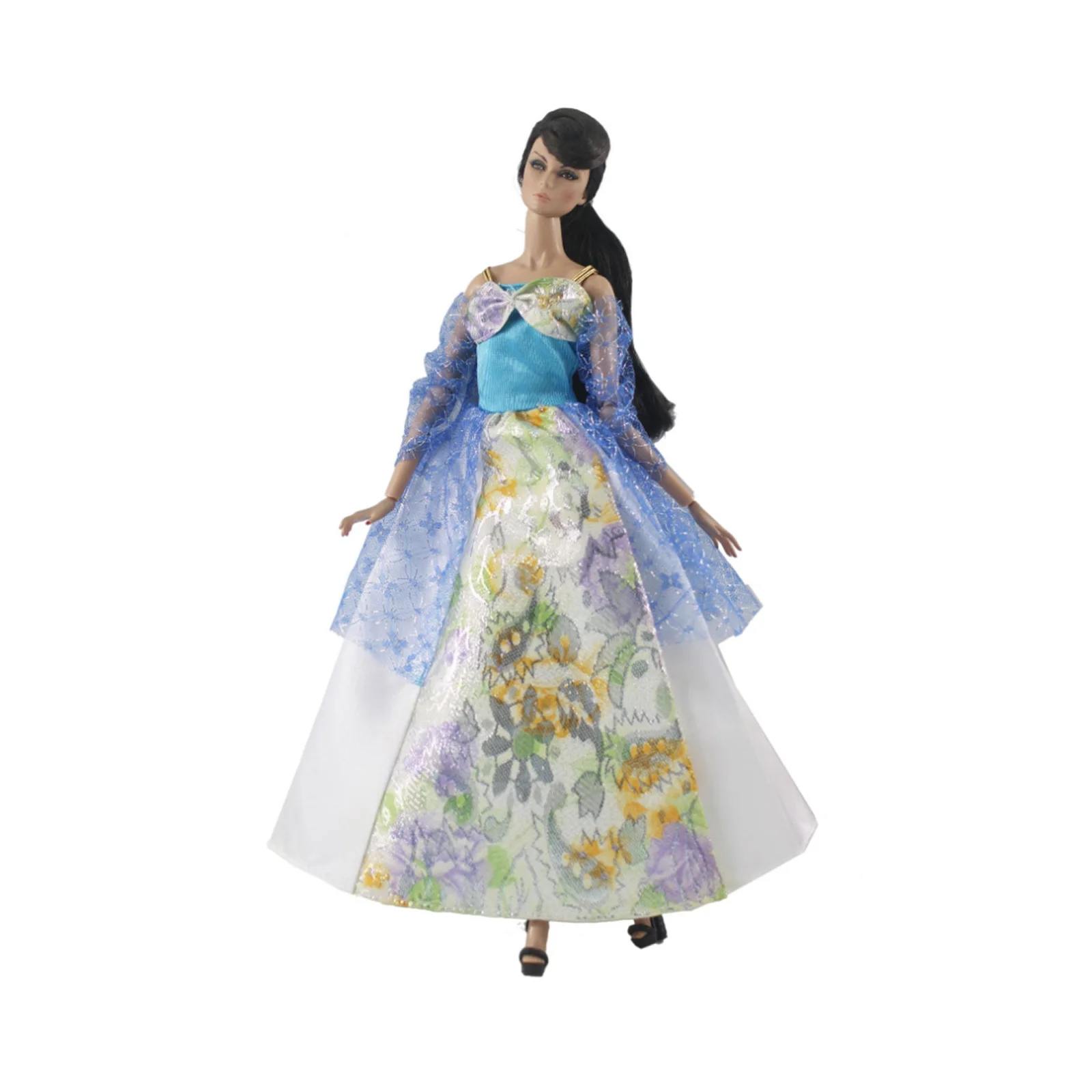 Vêtements de poupée barbie Style palais, robe de soirée, vêtements