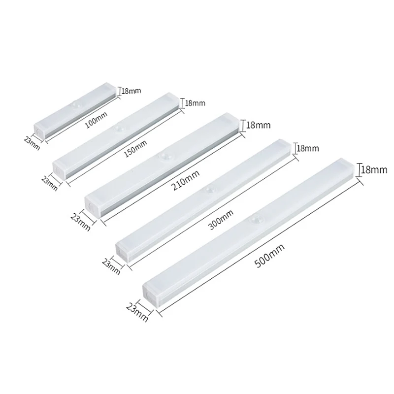 Sensore di movimento luce notturna luci a LED portatili per armadi lampada da notte a induzione di ricarica USB per camera da letto soggiorno corridoio cucina
