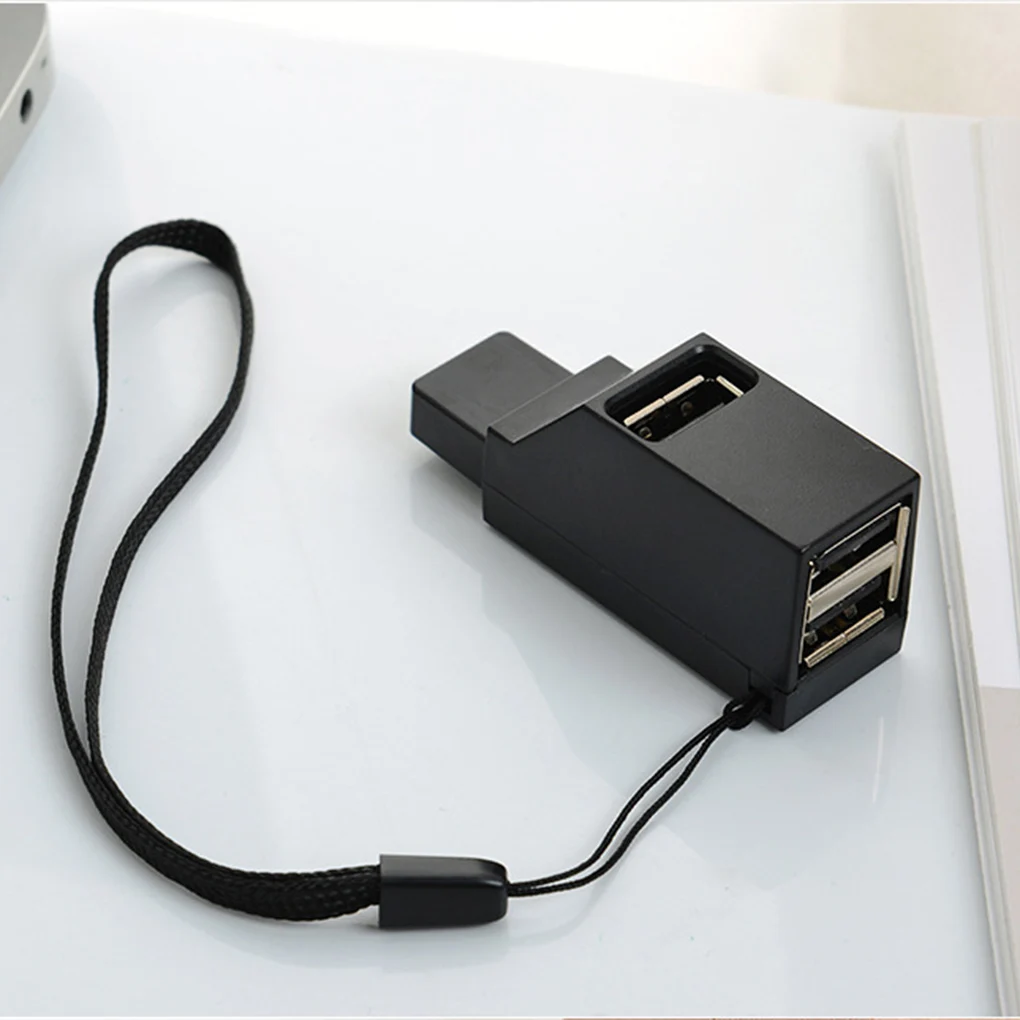 Brand New Universal Mini 3 Ports USB 2.0/3.0 Hub Laptop PC High Speed Data Transmission USB Splitter Adapter