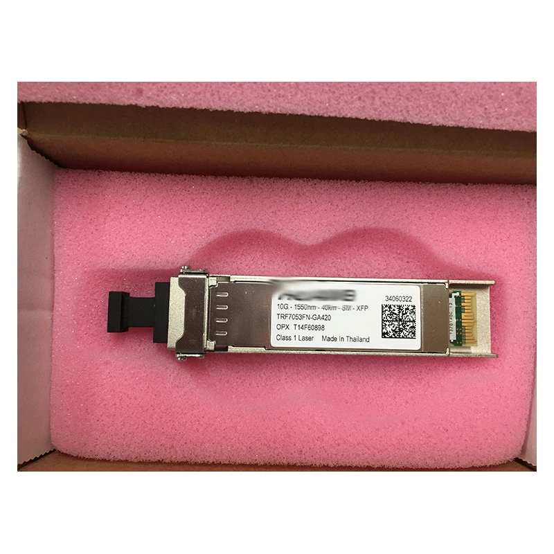 

10G-40KM-1550nm-SM-XFP, Optical Transceiver, XFP, 10G,Single-mode Module(1550nm, 40km, LC)