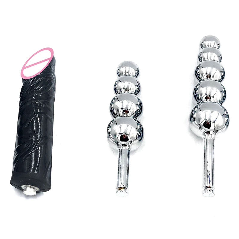 Removable Chastity Belt Accessories Anal Beads Anal Plug Silicone Dildo 4/5 Ball Sex Toys for Men Couple Women Male Masturbator