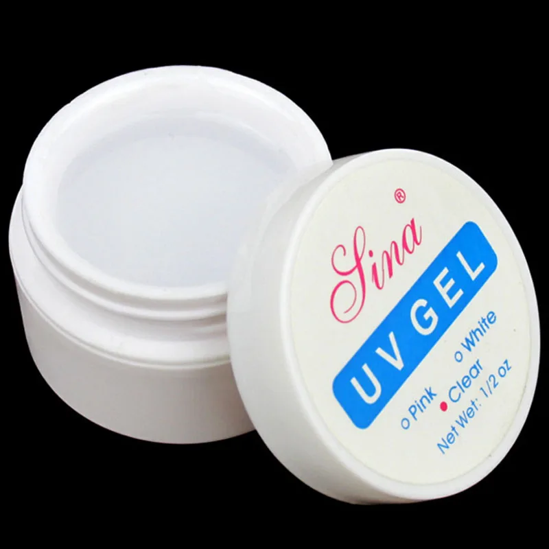 

1pcs Gel Nail Polish Clear White Phototherapy Gel Polish Semi-Permanent Varnish Nail Extension Builder Sticky Drill Gel Supplies