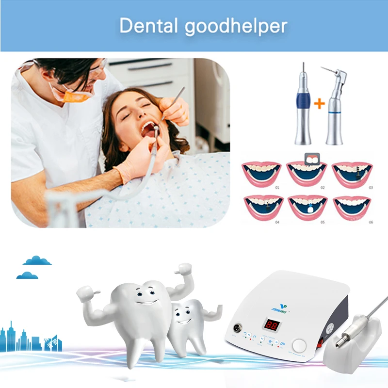 Free delivery Microelectronics for dental clinic polishing, polishing 50,000rpm delivery speed pedal 180W power brushless