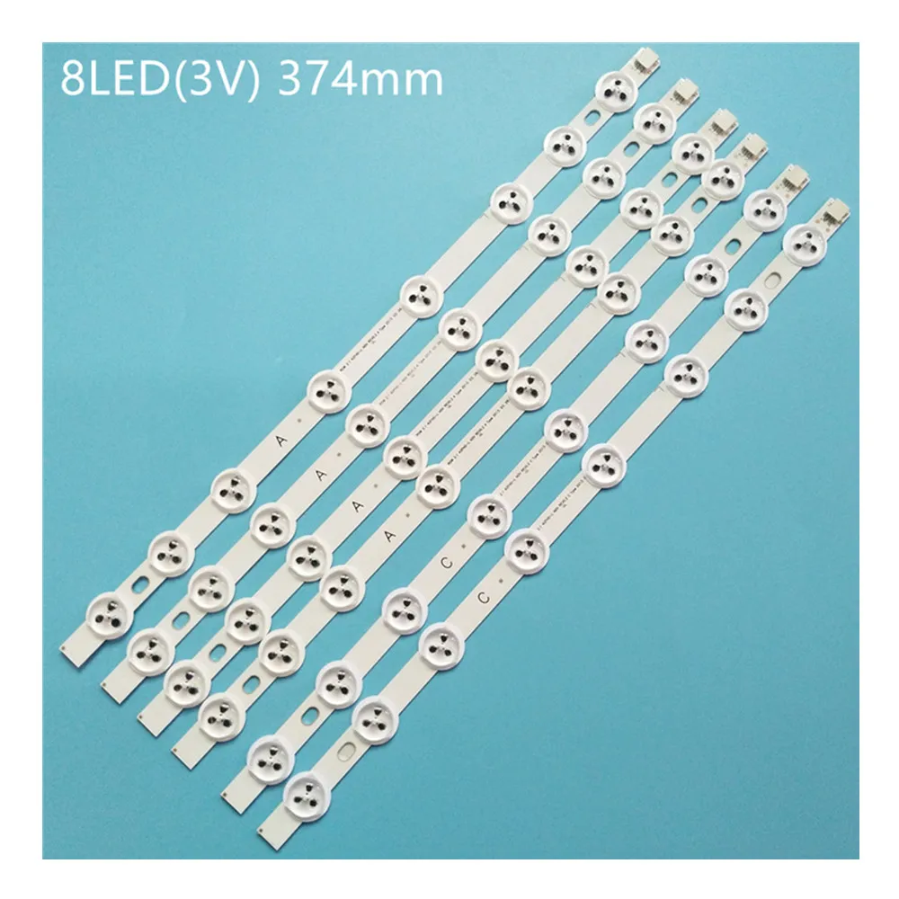 

6pcs/set LED backlight strip for LG Innotek 42 42FHD-L NDV A+C Hitachi 42HXT12U 42HXT42U 42HXT42UH VES420UNDL-N01 42PFL3008