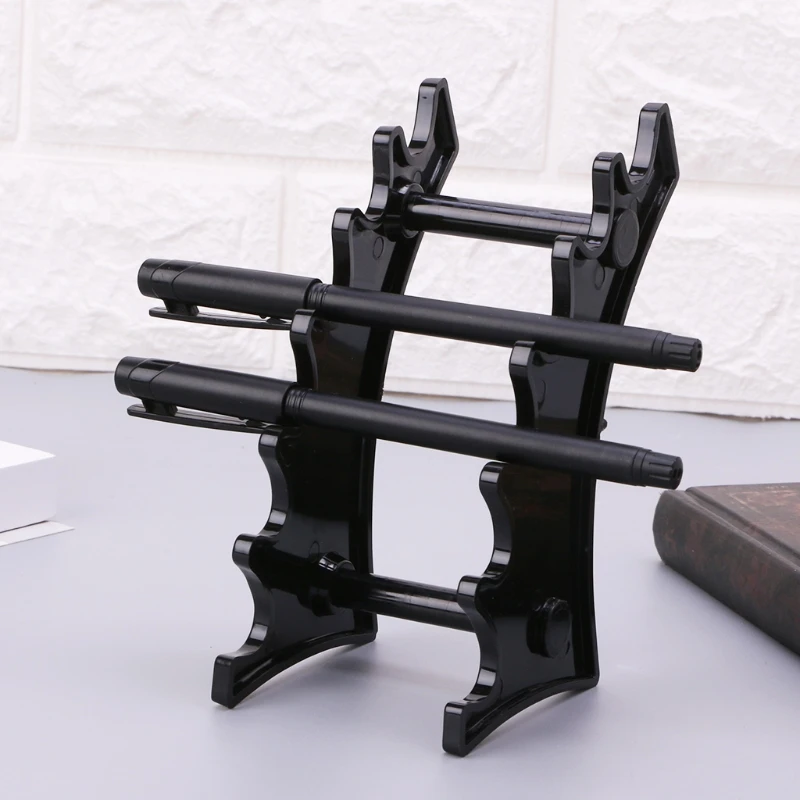 Make-up Pinsel Lidschatten Bleistift Stift Display-ständer 6 Zimmer Rack Organizer Halter R9JB