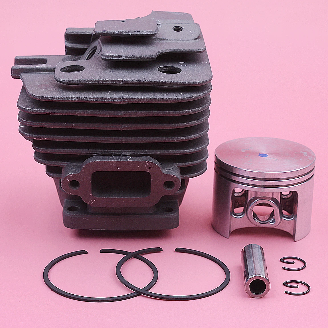 Imagem -02 - Kit de Pistão para Motosserras Stihl Ms361 ms 361 Substituição 1135 020 1202 Grande Furo Pino Anel Clipes