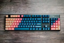 Vilebloom SA vilebloom Keycap Set abs plastic retro beige for mechanical keyboard beige grey cyan gh60 xd64 xd84 xd96 87 104