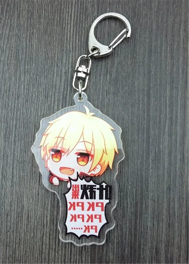 Anime Cartoon Quan Zhi Gao Shou The King's Avatar Ye Xiu Huang Shao Tian Keychain Keyring Toy Cosplay Keychain Christmas Gift