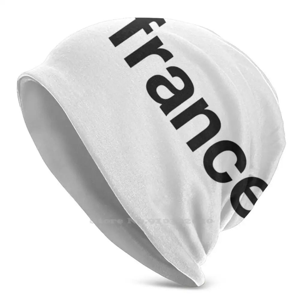 France Hashtag Knitted Hat Warm Beanie Outdoor Caps Paris Toulouse Nice Saint Tropez St Etienne Saint Etienne Lens Rennes