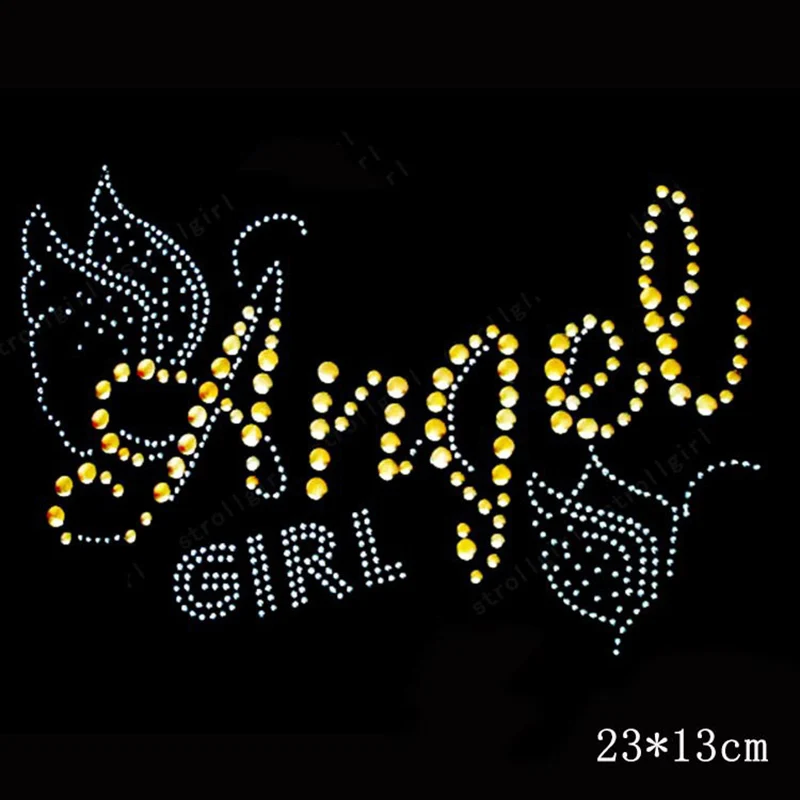 Super Bright Sparkle Pattern Rhinestone Diamante Transfer Iron On Motif  Hotfix Clear Crystals Strass Stickers Gem T Shirt