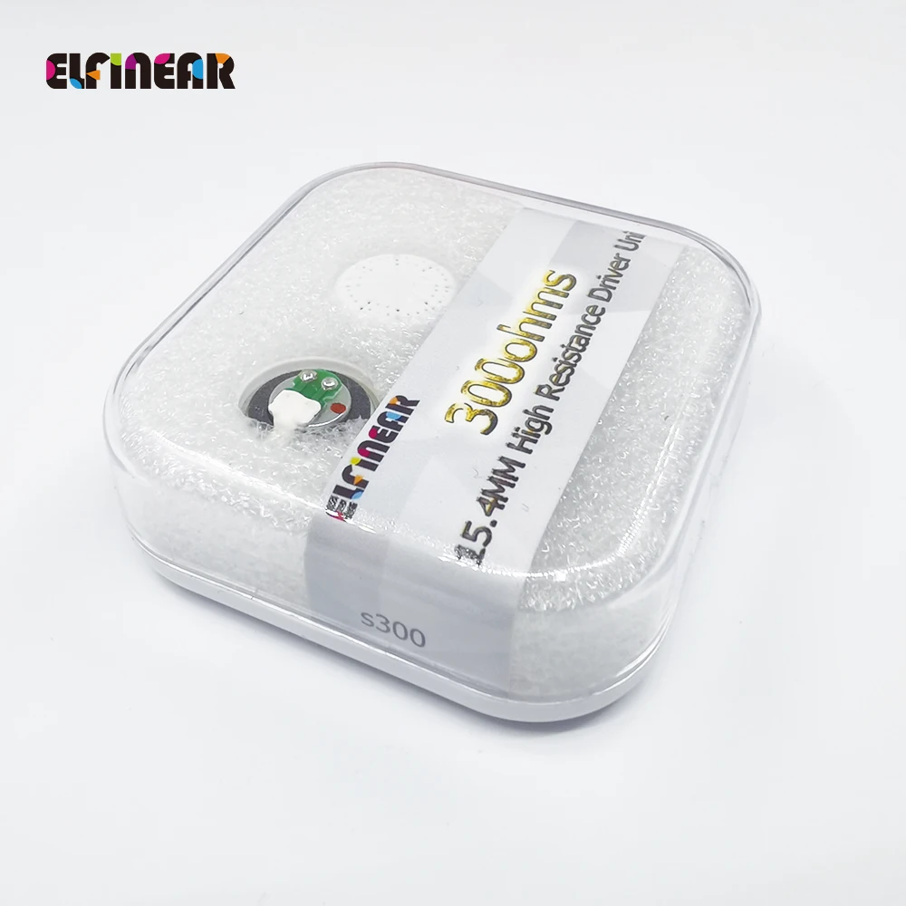 Unidades de controlador de altavoz para auriculares audiófilos ELFINEAR 300ohm 15,4MM