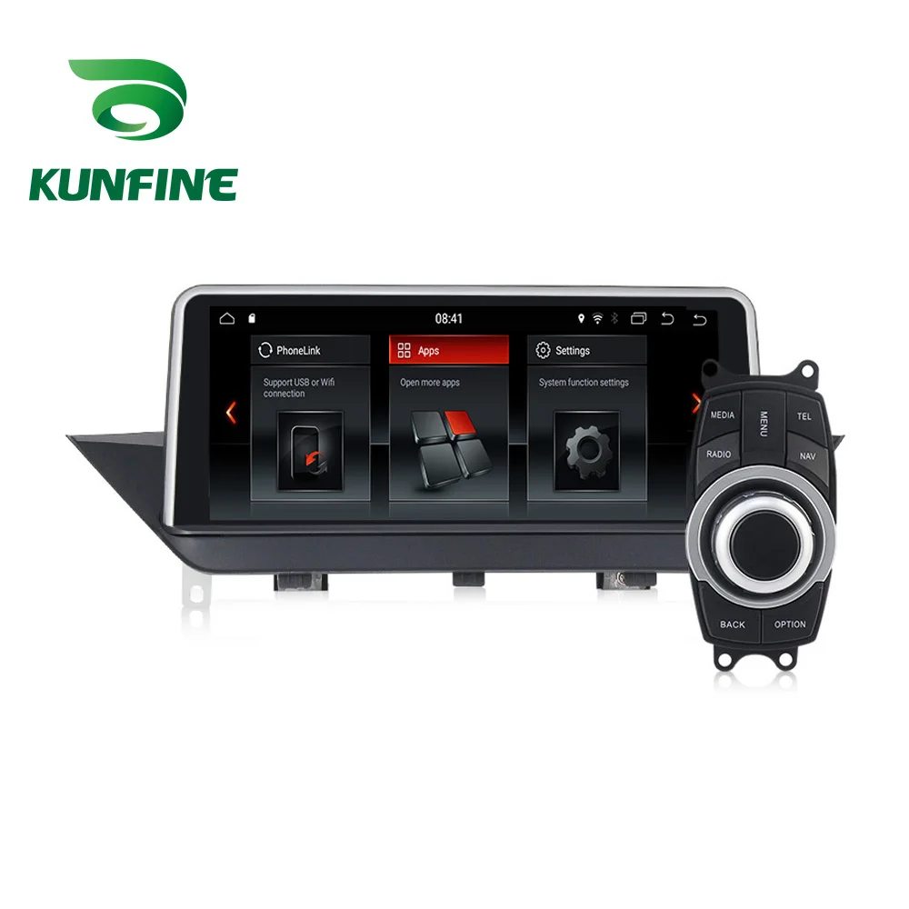 

KUNFINE Android 9.0 4GB RAM 64GB Rom Car DVD GPS Multimedia Player Car Stereo Deckless For BMW E84 2009-2015 Radio Headunit WIFI