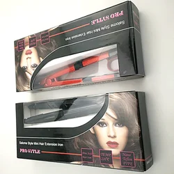 Hair Extensions Iron Heat Hair Loof Iron Connectors Fusion Hair Connector Salome Temperature Keratin hair extension Connectors