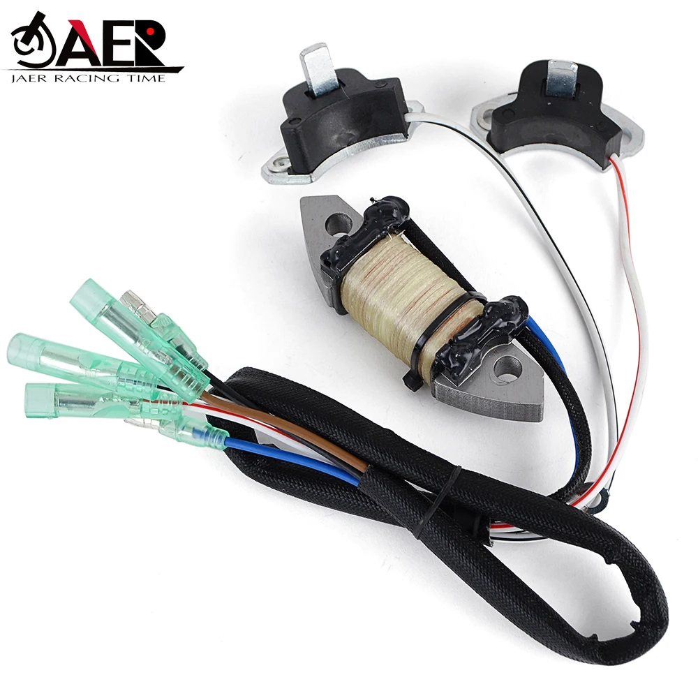 

Motorcycle Stator Lighting Coil For Yamaha 25HP 25B 30HP 30H 69P-85541-09 61N-85543-09 61N-85543-19