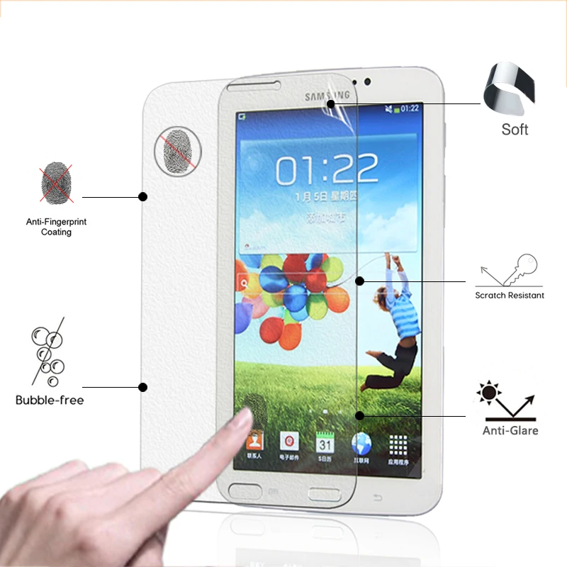 

Anti-Glare screen protector protective matte film For Samsung Galaxy Tab 3 T210 T211 p3200 p3210 7.0" tablet LCD panel guard