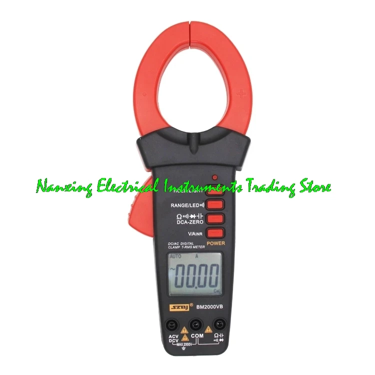 SZBJ BM2000VA 2000A AC Clamp Meter BM2000VB 2000A AC & DC Clamp Multimeterauto Power Off Presisi Tinggi