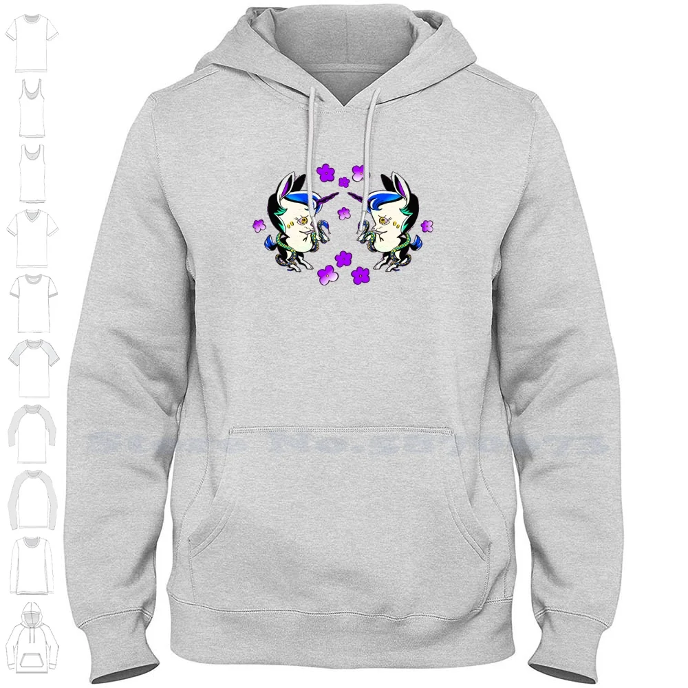 Mercy.. Hoodies Sweatshirt For Men Women Unicorn Flower Cute Kawaii Monster Horse