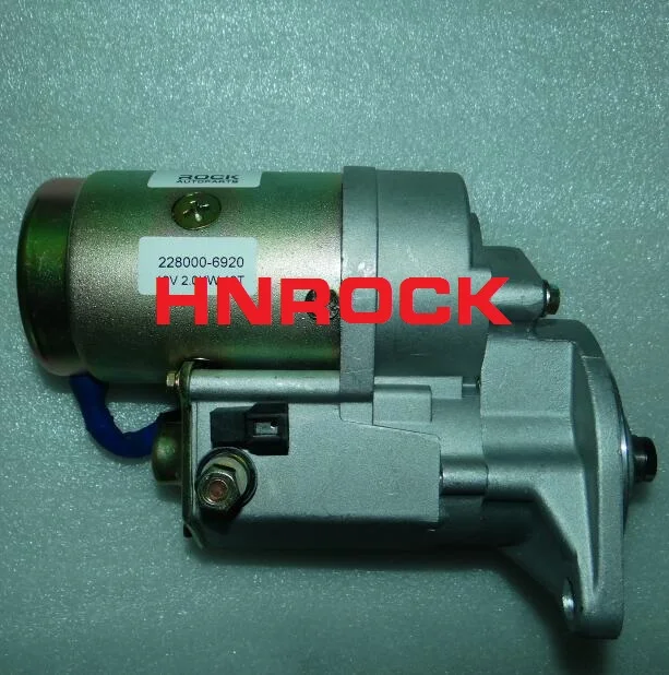 NEW STARTER MOTOR 228000-6920 228000-6921 2280006920 2280006921 6670727 18447 FOR BOBCAT Compact Excavators