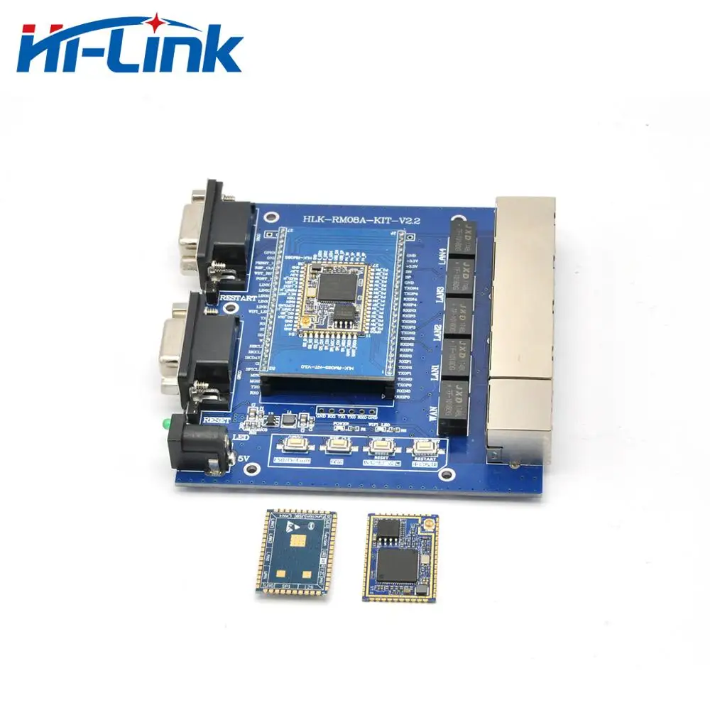 Hi-Link 1T1R MT7688KN 580MHz HLK-RM08S 802.11bgn WIFI Wireless Router Module Kit Board with 8M RAM and 2M Flash