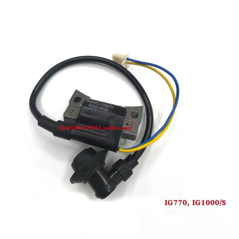 IG1000 IGNITION COIL FITS KIPOR IG1000S KG144 KGE1000TI INVERTER IGNITER DIGITAL PORTABLE GENERATOR STATOR IGNITOR KG5514100